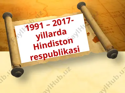 hindistonning iqtisodiy rivojlanishi — PPTX