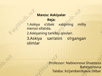 askiya — PPTX