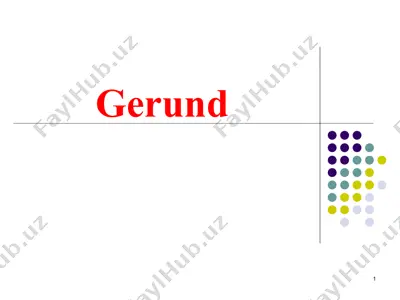 gerunds — PPTX