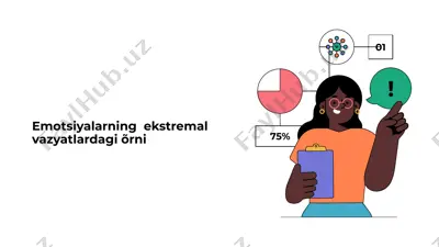 emotsiyalarning  ekstremal vazyatlardagi õrni — PPTX