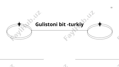 gulistoniy bit-turkiy — PPTX