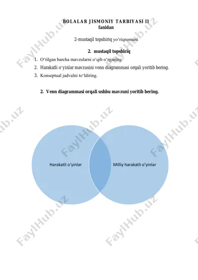 bolalar jismoniy tarbiyasi ii — PDF