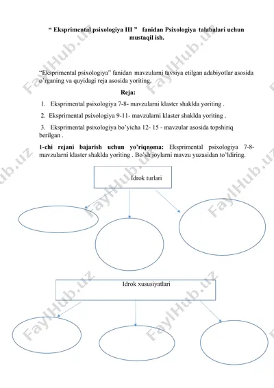 eksprimental psixologiya iii — DOCX