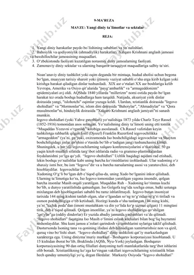 9-ma’ruza — DOCX