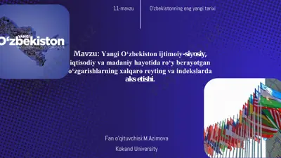 o‘zbekistonning eng yangi tarixi — PDF