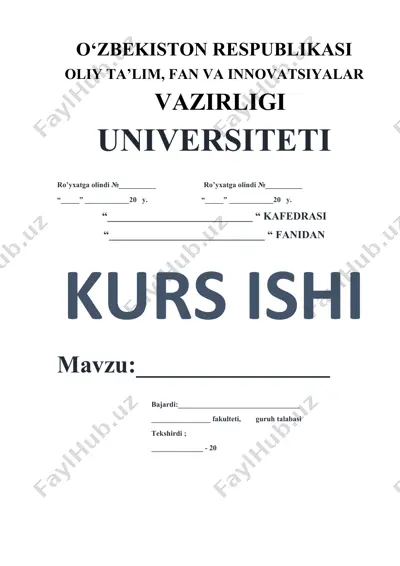 boshlangʻich sinflarda ona tili darslarida imloga o‘rgatish bo‘yicha kurs ishi — DOCX