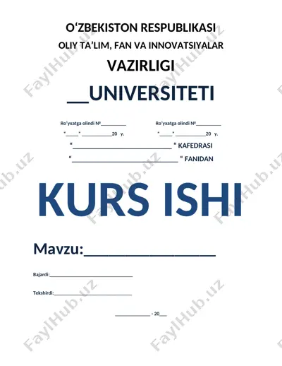 birlamchi va ikkilamchi og‘izlilar - hayvonlar evolutsiyasining ikki yo‘nalishi — DOCX