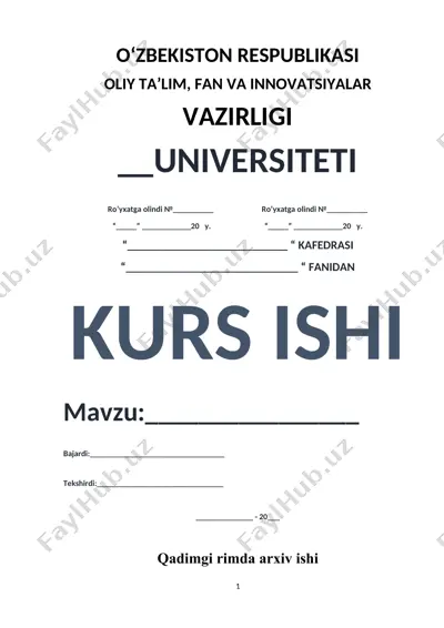 qadimgi rimda arxiv ishi — DOCX
