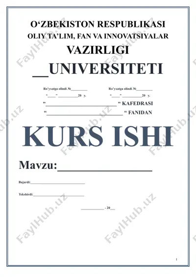 to'liq va kommandit shirkatlarning tashkiliy-iqtisodiy asoslari — DOCX