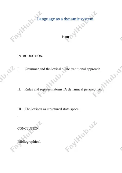 language as a dynamic system — DOCX