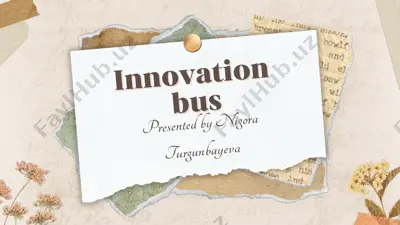 avtobus harakatini kuzatish ilovasi — PDF