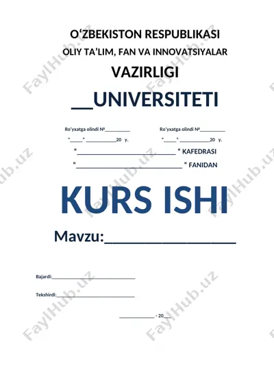 o‘zbekiston — 2030 strategiyasi konsepsiyasi — DOCX