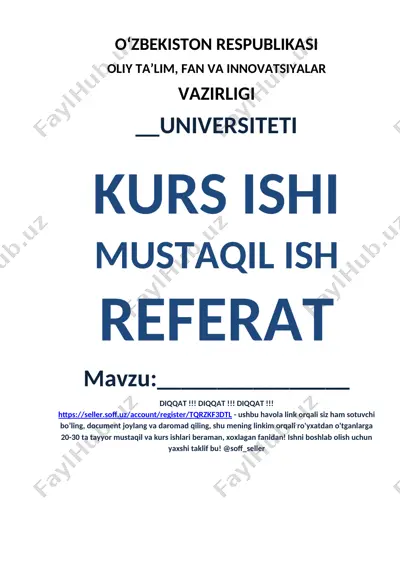 ko’phadlar nazariyasi bo‘yicha kurs ishi — DOCX