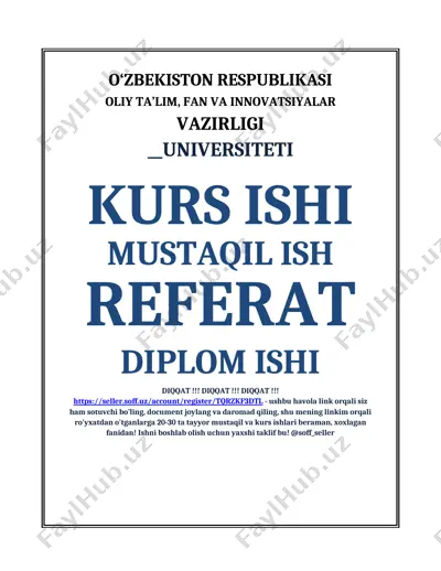 afrika xalqlari entalogiyasi — DOCX