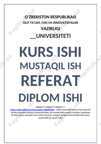 microsoft word matn muxarriri — DOCX