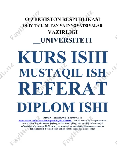 metall konstruksiyalari hisoblashlari va konstruksiyasi — DOCX