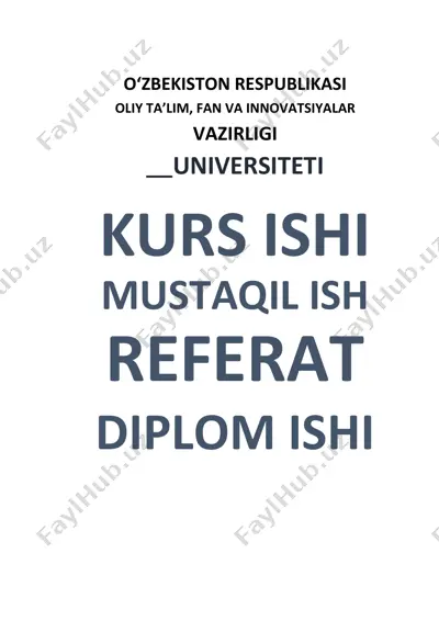 obod qishloq davlat dasturi — DOCX
