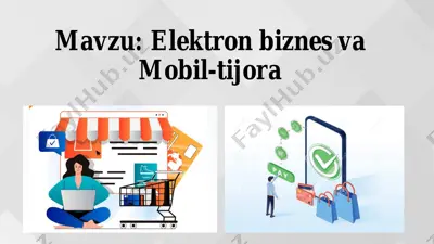 elektron biznes va mobil-tijora — PDF