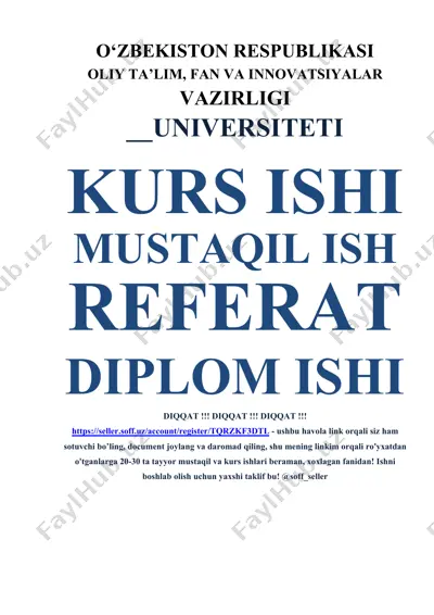 sutemizuvchilarning rivojlanishi va ko'payishi — DOCX