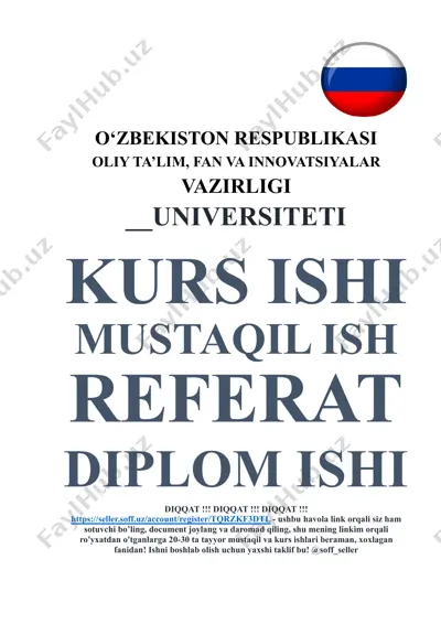 rossiya iqtisodiyoti haqida taqdimot — DOCX