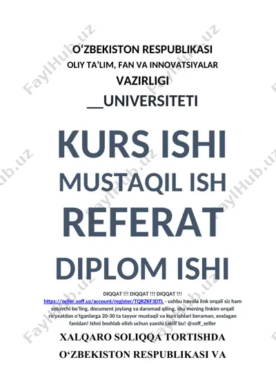 o‘zbekiston respublikasi va bahrayn qirolligi o‘rtasida ikki yoqlama soliqqa tortish shartnomasi — DOCX
