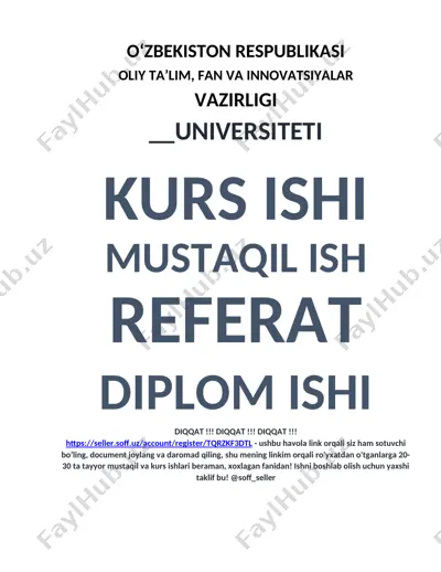 yarim o’tkazgich diodlar — DOCX