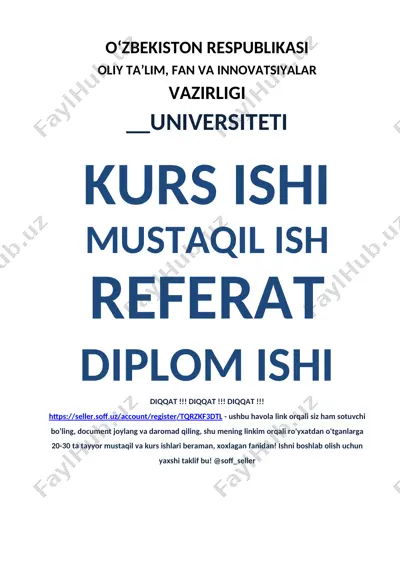 germaniya soliq tizimi tahlili — DOCX
