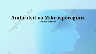 andirotsit va mikrosporaginiz — PPTX