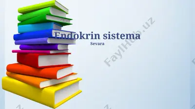 endokrin sistema — PPTX