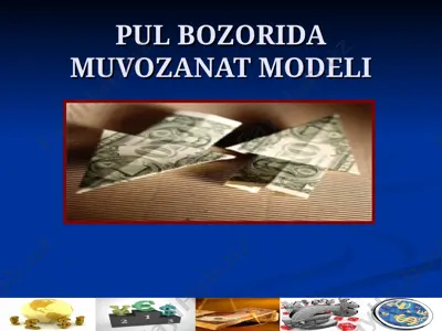 pul bozorida muvozanat modeli — PPT