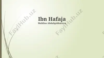 son of hafaja — PPTX