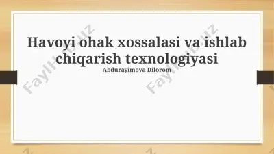 xovoy ohak — PPTX