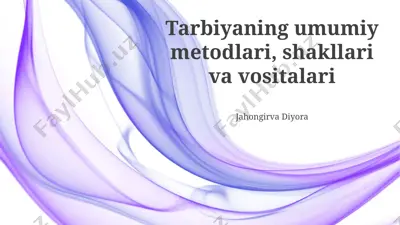 ta'lim jarayonida muammoli va masofaviy ta'lim metodikalari — PPTX