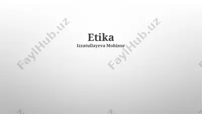 etika — PPTX