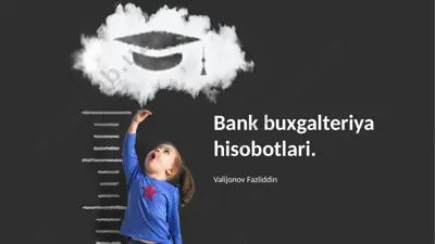 bank buxgalteriya hisobotlari — PPTX