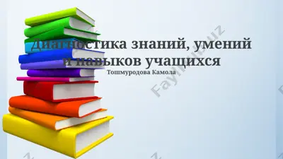 диагностика знаний, умений и навыков учащихся — PPTX