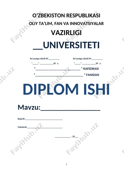 davlat byudjetiga qo‘shimcha daromadlar zaxiralarini aniqlash va safarbar qilishda zamonaviy axborot texnologiyalarini qo‘llash ko‘lamini kengaytirish masalalari — DOCX