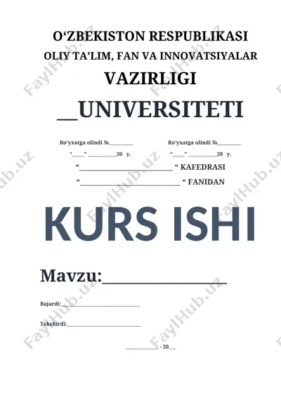 kristall polimerlar tuzulishi va xossalari — DOCX