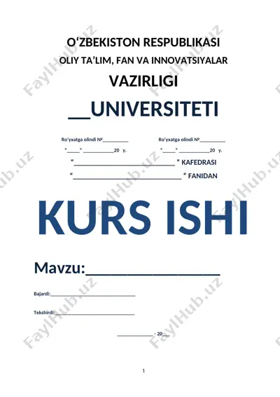 abdulla qahhorning satirik asarlarida xarakter yaratish mahorati — DOCX