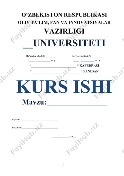 iqtisodiy jamg’arish mohiyati va manbalari (kurs ishining mavzusi) — DOCX