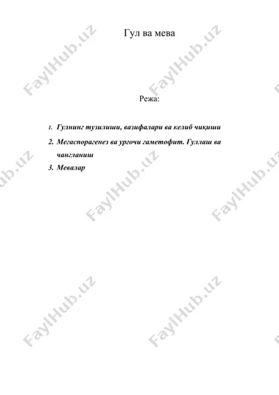 гул ва мева — DOC