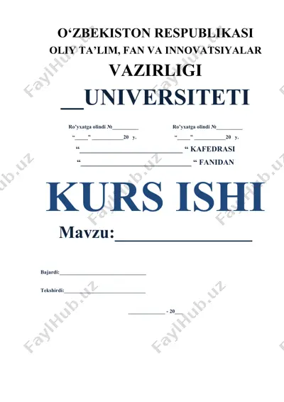 turkistonda ikki hokimiyatchilik va sho’rolar hukmronligining o’rnatilishi — DOCX