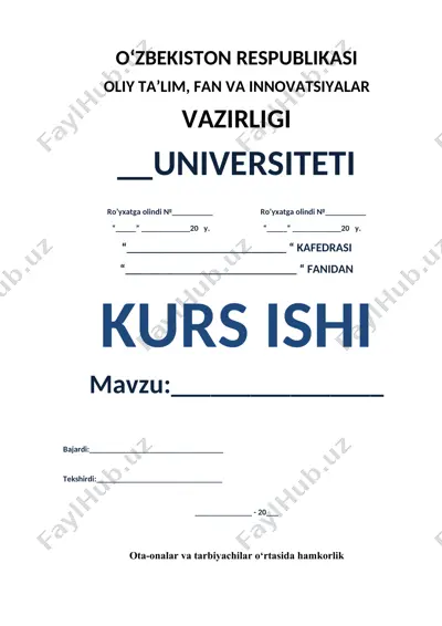 maktabgacha ta’limda oila bilan samarali hamkorlik — DOCX