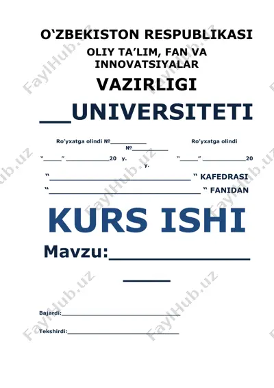 turkiya davlatining makroiqtisodiy tahlili — DOCX
