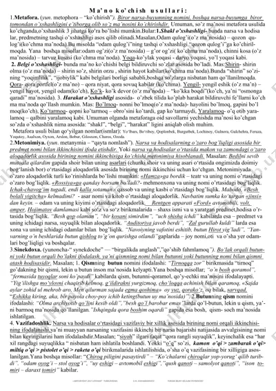 ma’no ko‘chish usullari — DOCX
