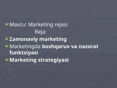 marketing rejasi — PPTX