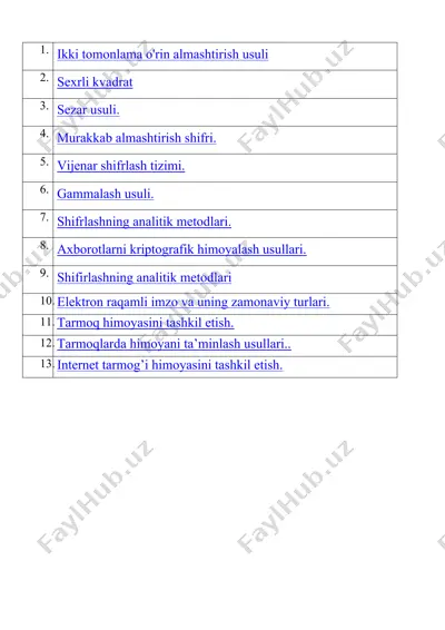 - teglar (vergul bilan): — DOCX