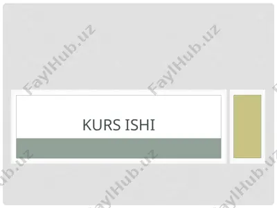 tashqi iqtisodiy aloqalar bo‘yicha kurs ishi — PPTX
