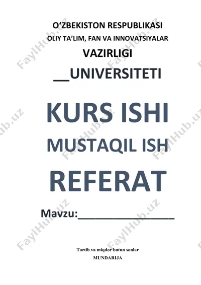 maktabgacha yoshdagi bolalarda tartibli hisoblashni shakllantirishda o'yin texnologiyalarining roli — DOCX