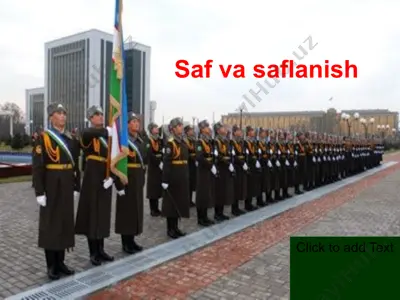 saf va saflanish — PPTX